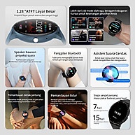 LIGE: Smartwatch Masculino à Prova D'água - imagem 2