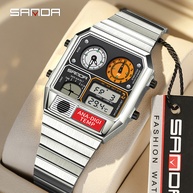 Relógio Sanda SD3192: Estilo Punk à Prova D'água - imagem 2