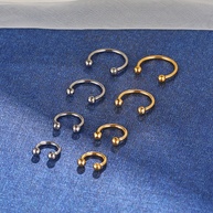 Piercing Titânio: Septo, Helix e Daith - imagem 2