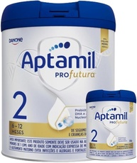 2 Latas -Profutura 2 Fórmula infantil em pó Danone 800gr - 6 a 12 meses - imagem 1