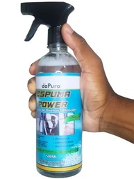 Espuma Power daPura - Limpeza Profunda e Versátil para Carros e Interiores - 500ml - imagem 4