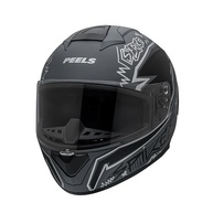 Capacete Peels Spike 2 STK: Segurança e Estilo para Sua Moto - Cinza Dark Fosco e Preto - imagem 3