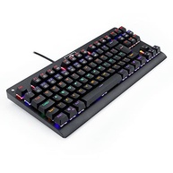 Teclado Mecânico Redragon Dark Avenger Preto Iluminação Rainbow Switch Marrom K568R - imagem 4