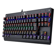 Teclado Mecânico Redragon Dark Avenger Preto Iluminação Rainbow Switch Marrom K568R - imagem 2