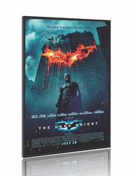 Quadro Decorativo Batman O Cavaleiro das Trevas 60x90cm - Moldura em MDF Pronta para Pendurar - imagem 1