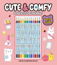 Cute & Comfy: 12 Lápis de Cor Edição de Luxo para Momentos Criativos das Meninas - imagem 2