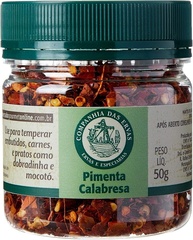 Companhia das Ervas Pimenta Calabresa Companhia Das Ervas Pote Pet 50G - imagem 4