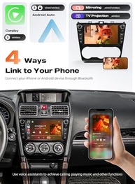 Central Multimídia Android 13 Dasaita para Subaru Forester/WRX: Conectividade Total e Experiência Premium - imagem 5