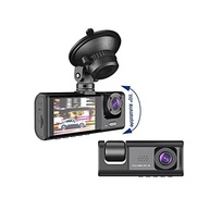 Dashcam 1080P Tripla: Câmera Frontal, Interna e Traseira com Visão Noturna e Tela de 2" - imagem 4