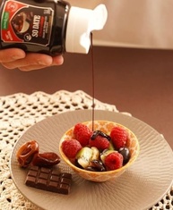 CALDA DE TÂMARA COM CHOCOLATE 100% NATURAL SO DATE PURO & LEVE - 280G - imagem 3