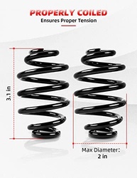 Molas de Assento Solo 7,6cm Pretas Amazicha para Harley Davidson Chopper, Bobber, Softail e Sportster - imagem 3