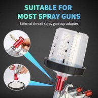Copo de Pistola de Tinta Descartável DAXINYANG - Sistema Completo para Pintura Profissional HVLP/LVLP - imagem 4