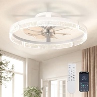 Ventilador de Teto Hivento com Controle App e Remoto | Luz LED Dimerizável e Motor DC Silencioso - imagem 2