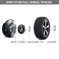 Espaçadores de Roda Hubcentric DCVAMOUS 1.5" - Performance e Estilo para Honda e Acura 5 Lug - imagem 4