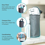 J.L. Childress 0200GT Cooler de Leite Materno e Bolsa para Mamadeira Isolada e à Prova de Vazamento - imagem 4