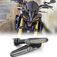 Luz de Seta LED Universal para Yamaha MT-07, Tenere 700, R7, TMAX e Mais - Pisca Direcional Transparente de Alto Brilho - imagem 3