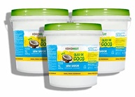 Kit Com 03 - Óleos de Coco Sem Sabor 1 Litro Coconut - imagem 2