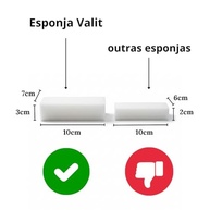 Valit Kit 10 Esponjas Mágicas de Melamina - Limpeza Profunda sem Produtos Químicos - imagem 3