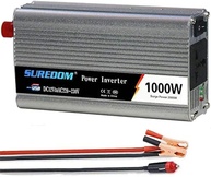 Inversor de Energia Onda Senoidal Pura 1000W 12V/24V para 110V/220V - Potência e Segurança para suas Aventuras! - imagem 1