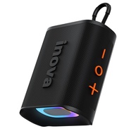 Caixa de Som Inova Go-4 Pro: Portátil, Bluetooth, 12h, IP67, RGB e TWS - Preto - imagem 1