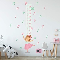 Adesivo de Parede Infantil Bailarina Régua 155cm - Kit com 51 Peças para Quarto de Menina - imagem 3