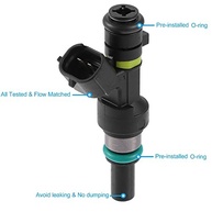 Kit 4 Injetores de Combustível 16600-3TA0A para Nissan Altima e Rogue 2.5L CVT - imagem 4
