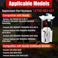 Bomba de Combustível Honda Rancher 420/500/520 (2014-2024) - 16700-HR3-A21 - imagem 3
