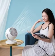 Ventilador de Mesa 3 Velocidades 1800mAh com Design Portátil e Silencioso - imagem 4