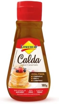 Calda Sabor Caramelo Zero Adicao De Acucares 180g - imagem 1
