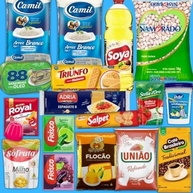 Cesta Básica de Alimentos 18Itens - Kit de Produtos Alimentícios Essenciais Doação - imagem 1