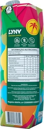 Água de Coco Lynv 1L - imagem 3