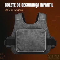 Colete de Segurança Infantil para Moto: Proteção e Conforto para Crianças de 2-12 Anos - imagem 3