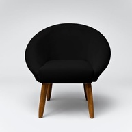 Kit 2 Poltronas Cadeira Decorativa para Sala de Espera | Design Elegante com Pés Palito MOBLAN - imagem 5