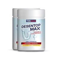 Desentop Max 250g - Kit 2 Unidades para Limpeza Profunda de Fossa, Caixa de Gordura e Encanamento - imagem 2