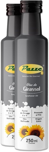 Kit 2 Óleo de Girassol Pazze 250 ml - imagem 1
