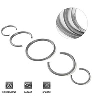 Kit 5 Anéis de Painel Interno Prata para Porsche Cayenne 2011-2016 GTINTHEBOX - imagem 3