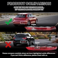Luz de Para-choque Traseiro Audi Q5 2018-2021 (EUA) - Refletor Inferior Premium - imagem 4