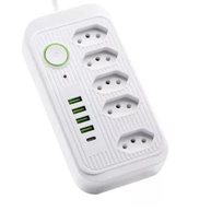 Filtro de Linha Clamper: Potência e Segurança com 5 Tomadas + 4 USB + 1 USB-C (Bivolt 2500W) - imagem 1