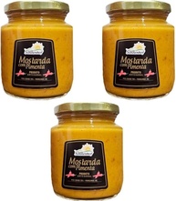 Kit com 3 Molho de Mostarda com Pimenta 260g - Fazenda Sonnenhof - imagem 1