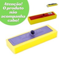 Kit com 3 Esponjas Multiuso para Rodo 26x7cm - Espuma Macia para Aplicação de Cera e Limpeza - imagem 5