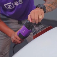 Boina de Refino 3" Zacs Laranja para Politriz - Excelência no Polimento Automotivo - imagem 5