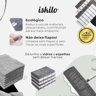 3 Panos de Chão em Microfibra 80x50 cm - Super Absorventes e Versáteis (Cores Sortidas) - imagem 3