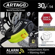 Trava de Disco de Moto ARTAGO 30x14 com Alarme Antirroubo - Segurança Máxima para Sua Moto - imagem 5
