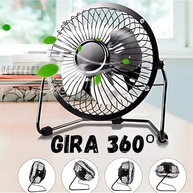 Mini Ventilador de Mesa USB Portátil com Rotação 360° - Ultra Silencioso e Compacto - imagem 4