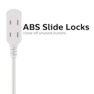 Philips SPS1032WE/27: Extensor de Tomada 3 Saídas com Cabo de 3m e Plugue Plano - imagem 4