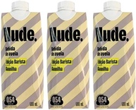 Kit 3X: Leite Vegetal de Aveia Barista Sabor Baunilha Nude 500ml - imagem 1