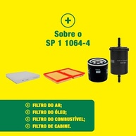 Kit Completo de Filtros Mann-Filter SP11064-4 para VW Polo e Virtus: Ar, Óleo, Combustível e Cabine - imagem 4