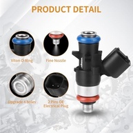 Kit 6 Injetores de Combustível 4 Furos para Dodge, Ram, Jeep e Chrysler - Desempenho e Eficiência - imagem 3