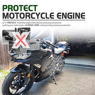 Protetor de Motor Ninja 400/250 (2018-2021) - Gaiola de Acrobacias e Barra de Impacto - imagem 3