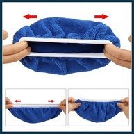 Capa de Almofada de Polimento para Carro - 5 Peças Microfibra Macia 17-20 cm - imagem 4